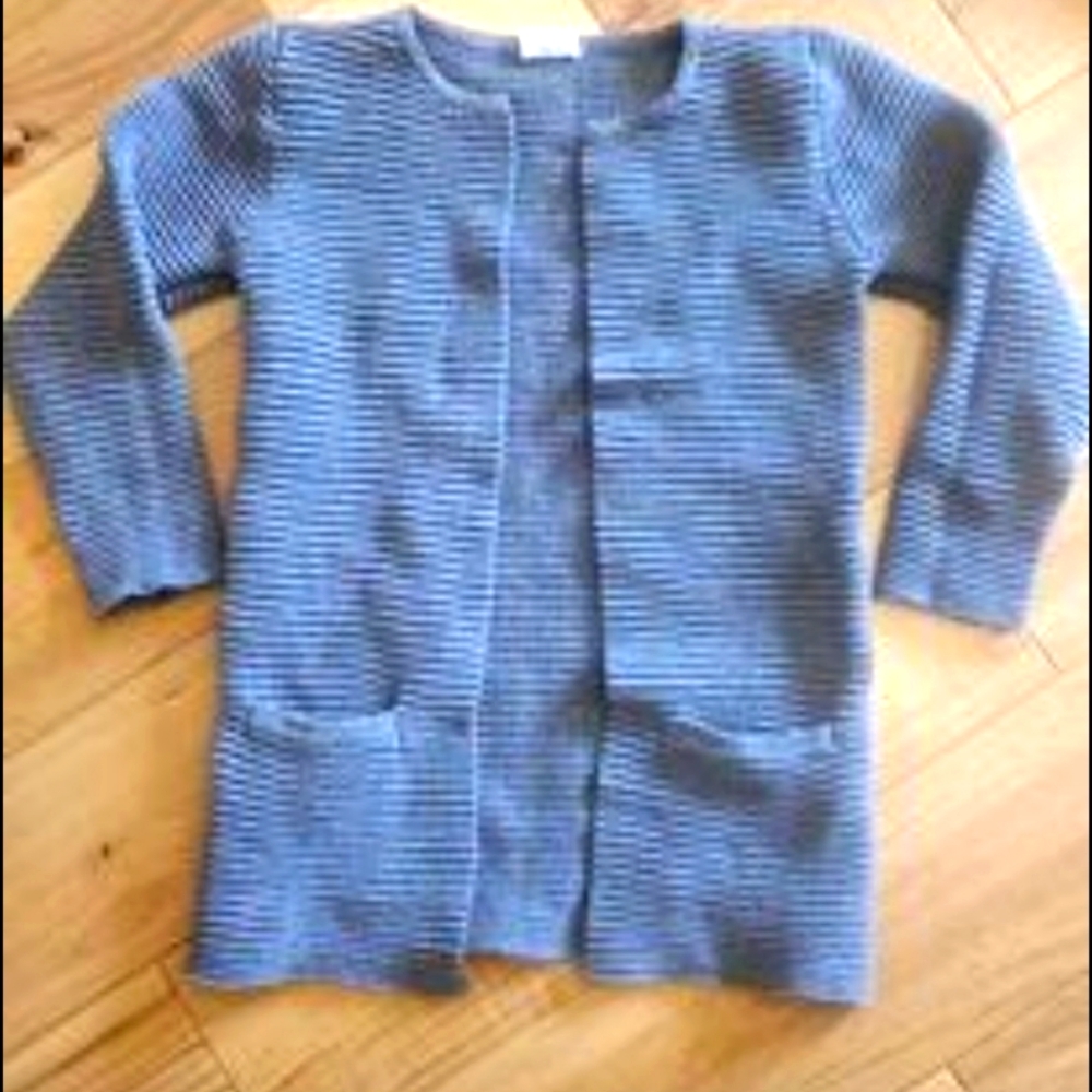 Blue Striped Kids Sweater